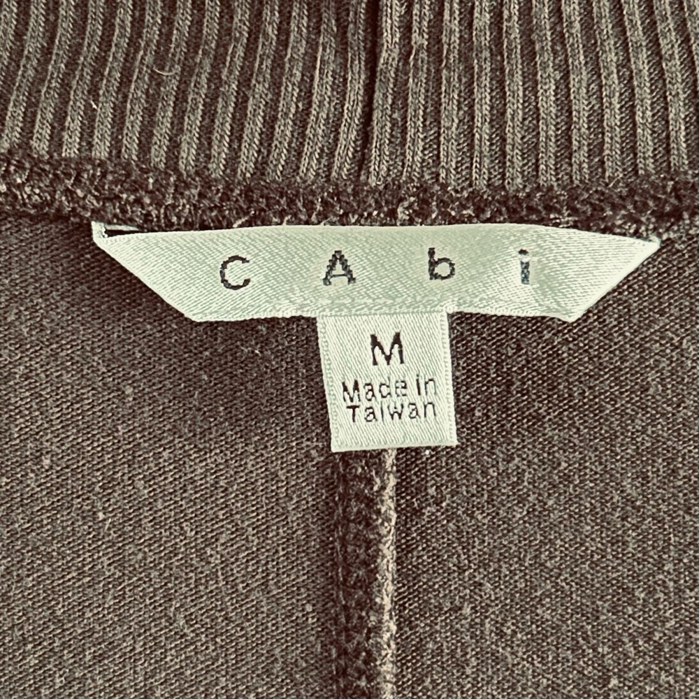 CABi #596 Brown Fireside Cowl Knit Swing Tunic Dress, size M - Picture 4 of 7